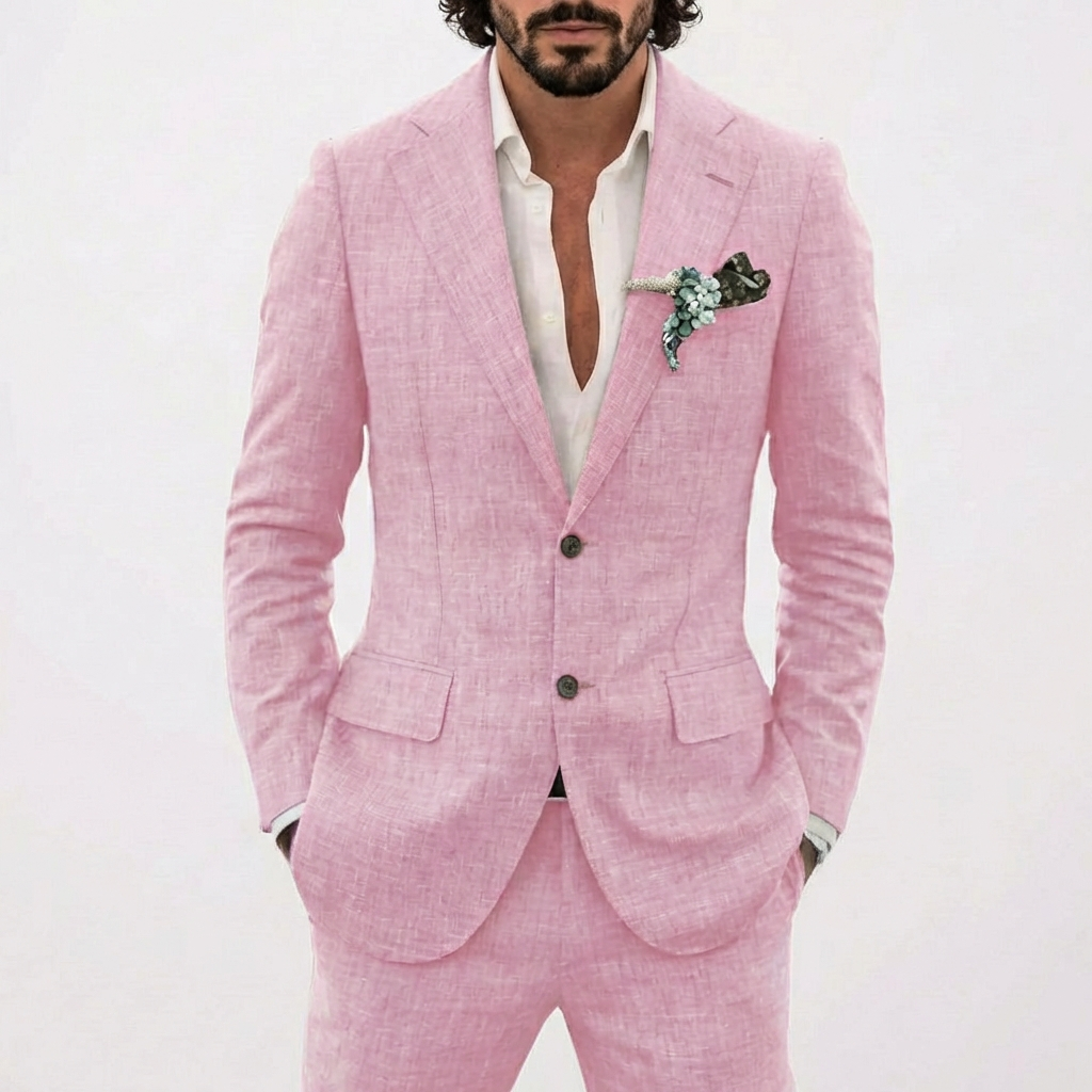 Relaxed Fit Classic Lapel Suit