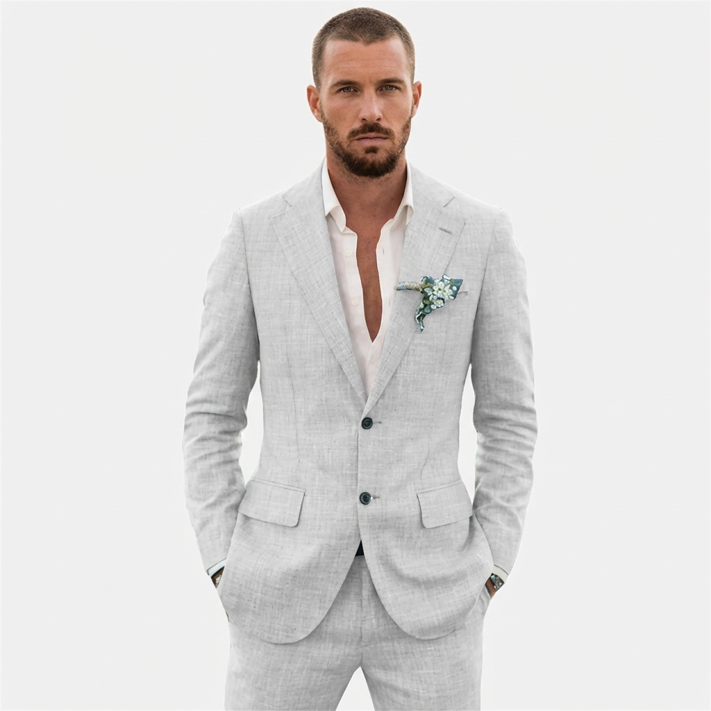 Relaxed Fit Classic Lapel Suit