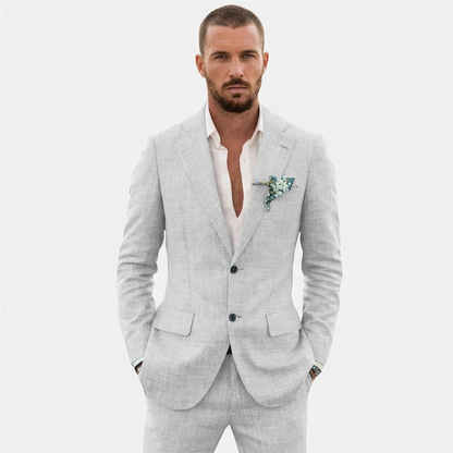 Relaxed Fit Classic Lapel Suit