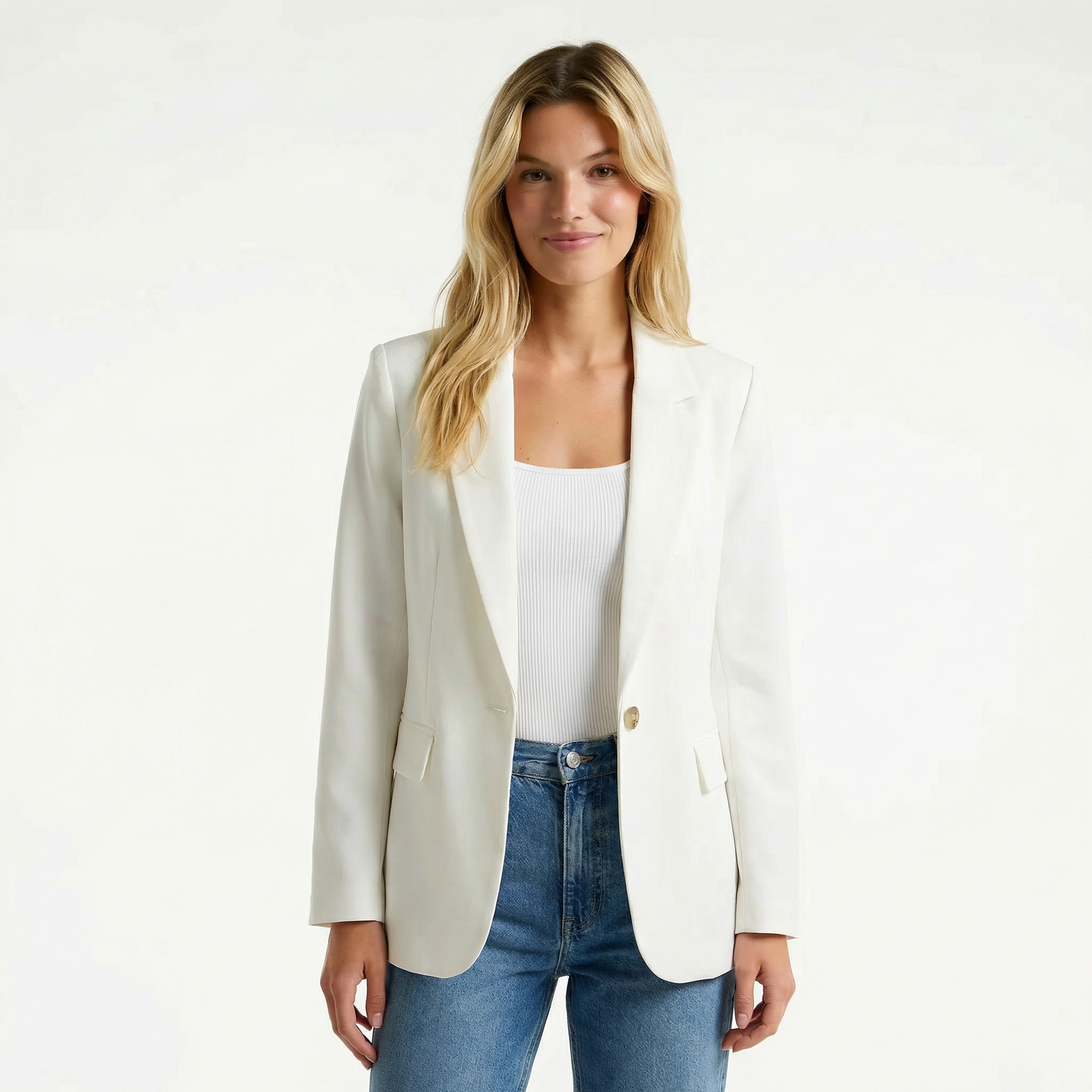 Luxurious Cashmere Tailored Blazer for Effortless Style and Comfort 1
