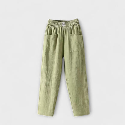 MAYA - Women's Linen Wide Leg Pants for Summer Style and Comfort 0
