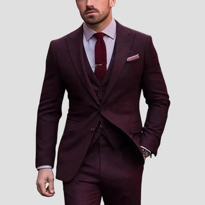 Tailored Slim Fit Three Piece Suit