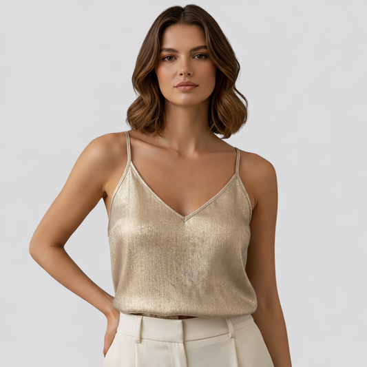 Minimal Cami Top V Neck
