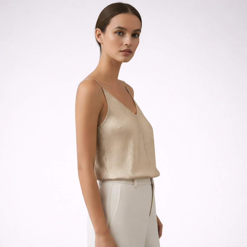 Minimal Cami Top V Neck