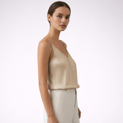 Minimal Cami Top V Neck