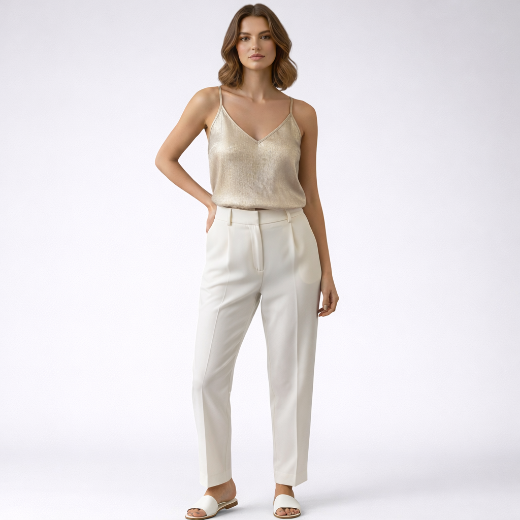 Minimal Cami Top V Neck