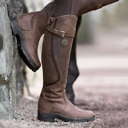Orthopedic Leather Boots Non Slip