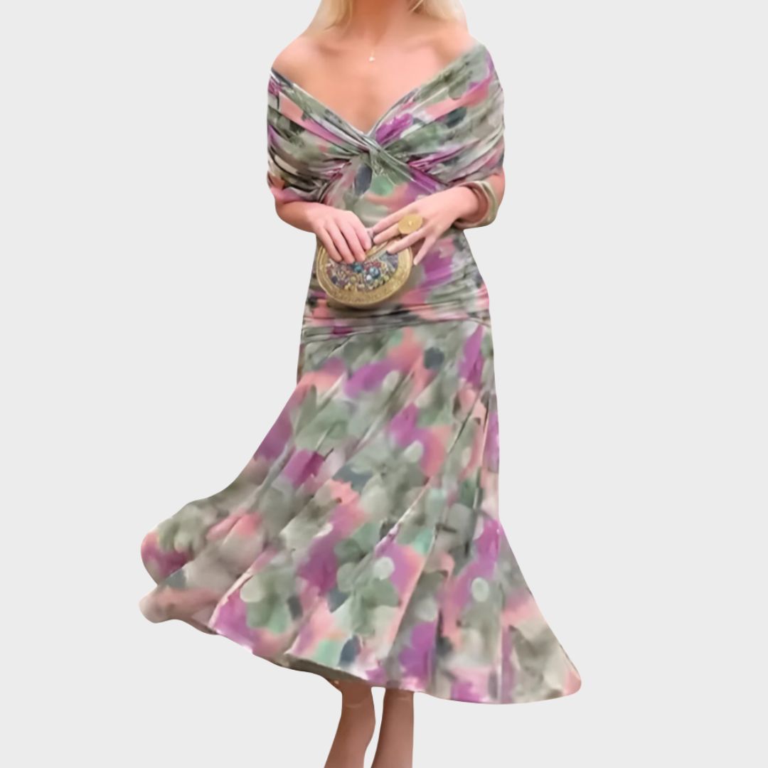 Polished Midi Dress Chic