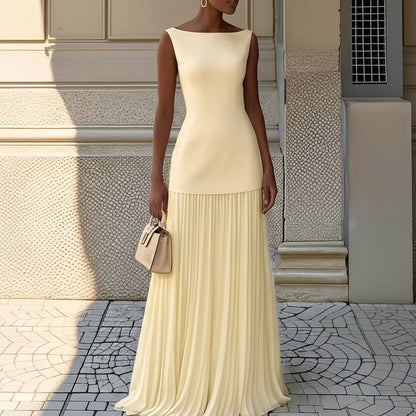 Flowing Pleated Dress