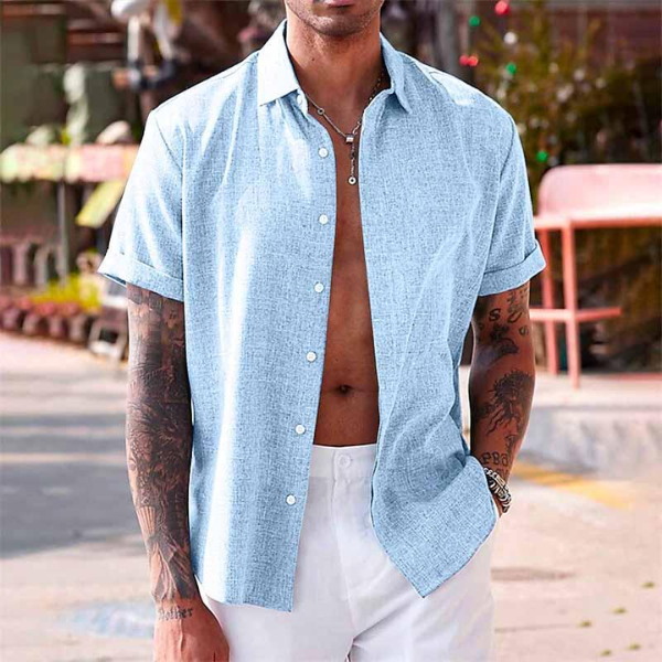Lightweight Relaxed Fit Summer Shirt