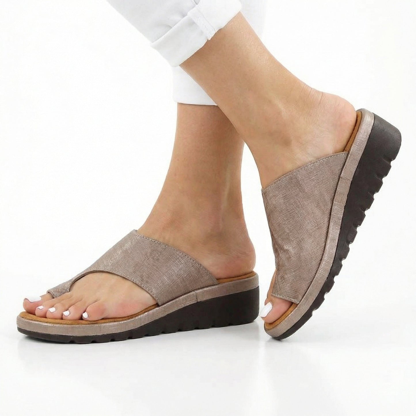 Orthopedic Bunion Corrector Sandals with Arch Support and Cushioned Sole 2