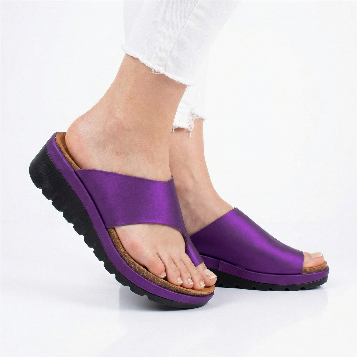 Orthopedic Bunion Corrector Sandals with Arch Support and Cushioned Sole 9