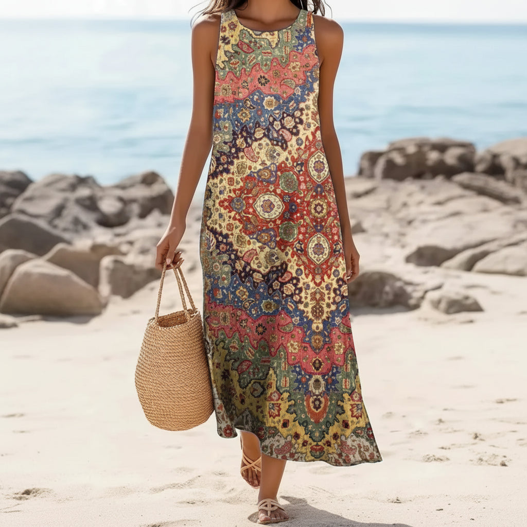 Sweetheart Neck Casual Sundress