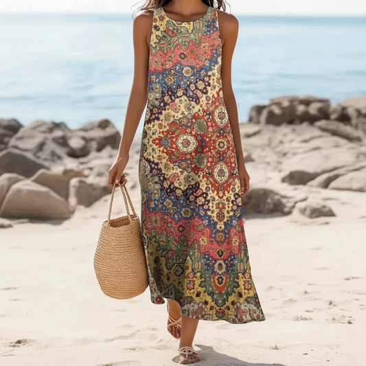 Sweetheart Neck Casual Sundress