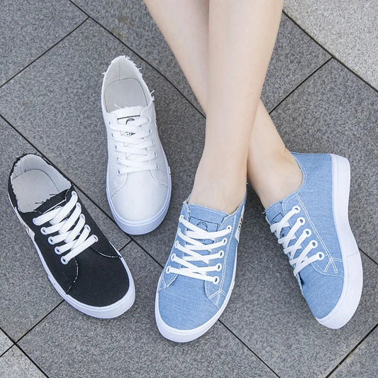 Spring Summer Denim Sneakers