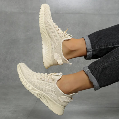 Breathable Woven Walking Sneakers