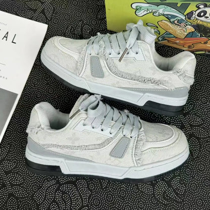 Vintage Pink Casual Sneakers