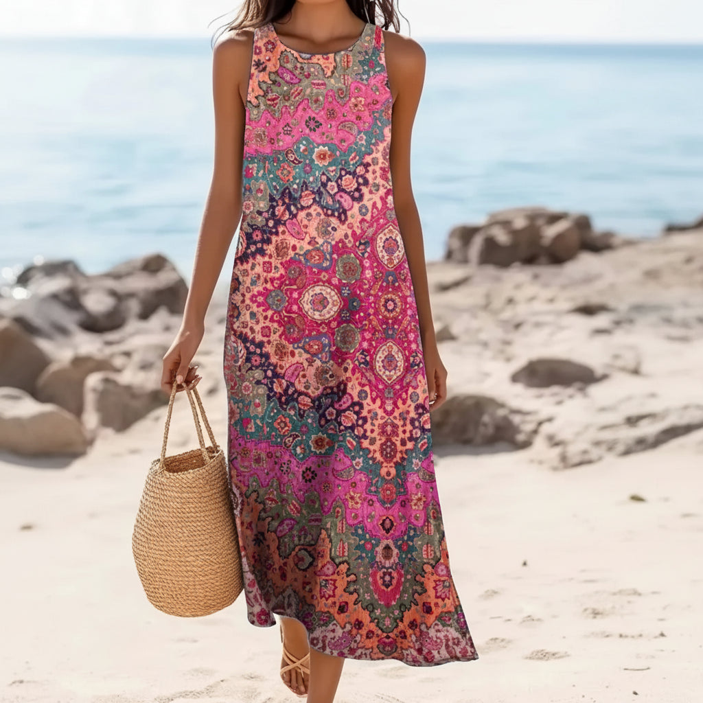 Sweetheart Neck Casual Sundress