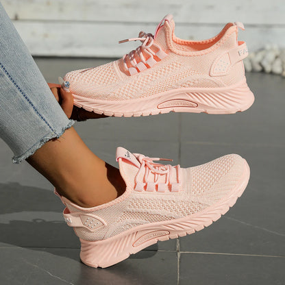 Breathable Woven Walking Sneakers