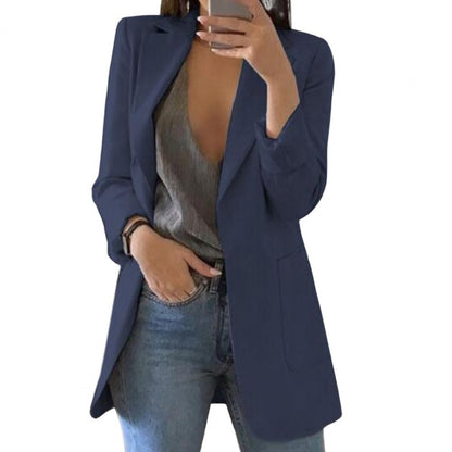 Lightweight Open Front Blazer