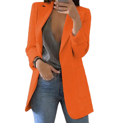 Lightweight Open Front Blazer