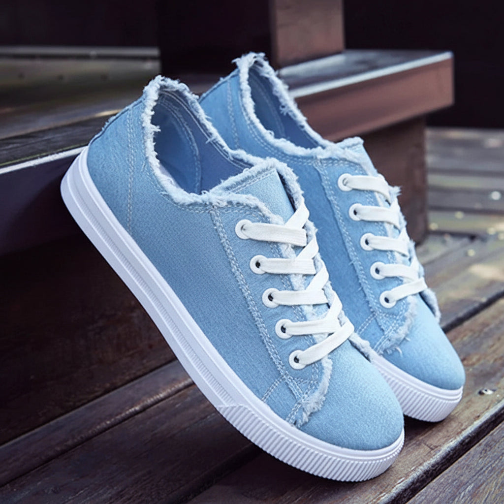 Casual Denim Board Sneakers