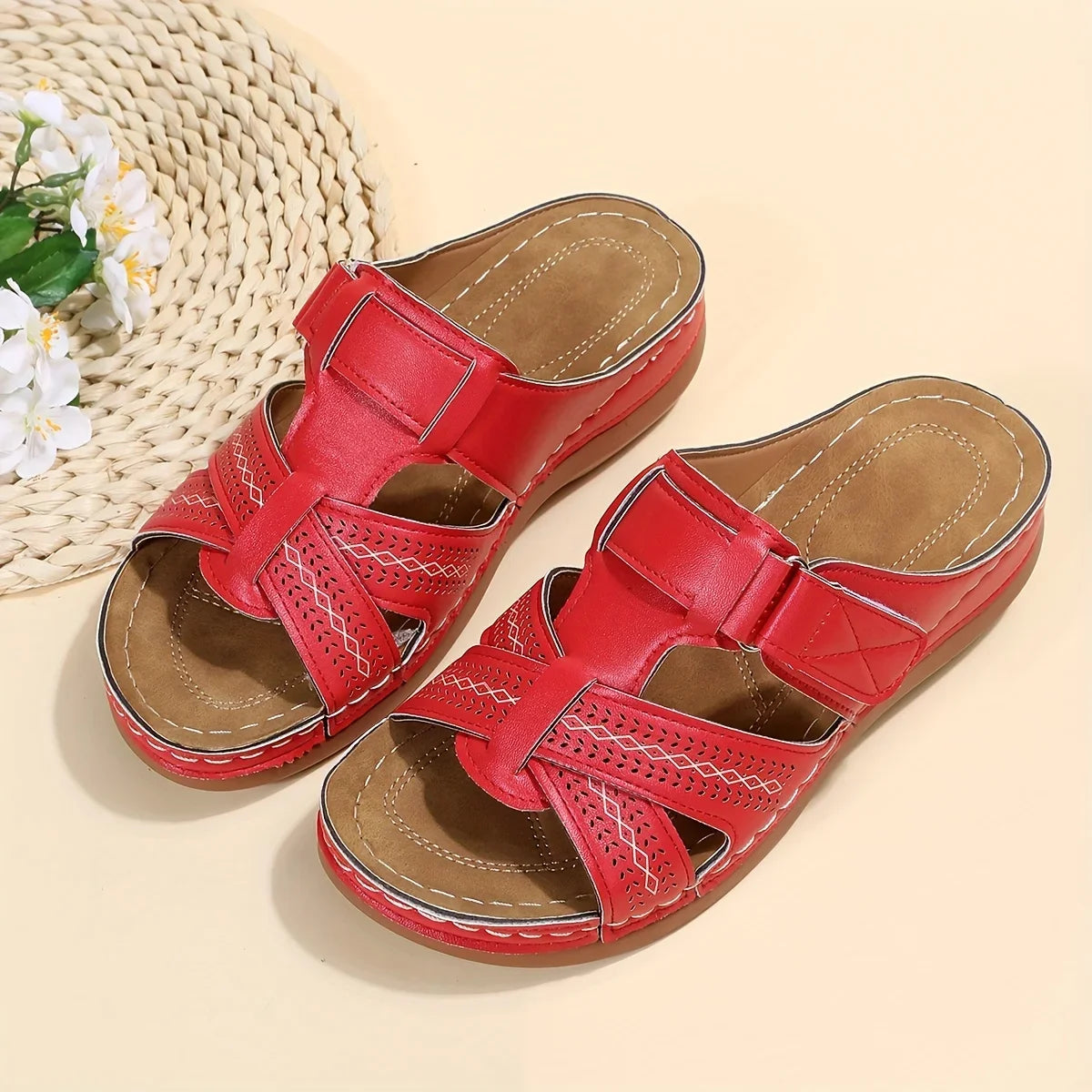 Comfortable Striped Fisherman Sandals