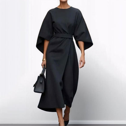 Silky Batwing Maxi Dress
