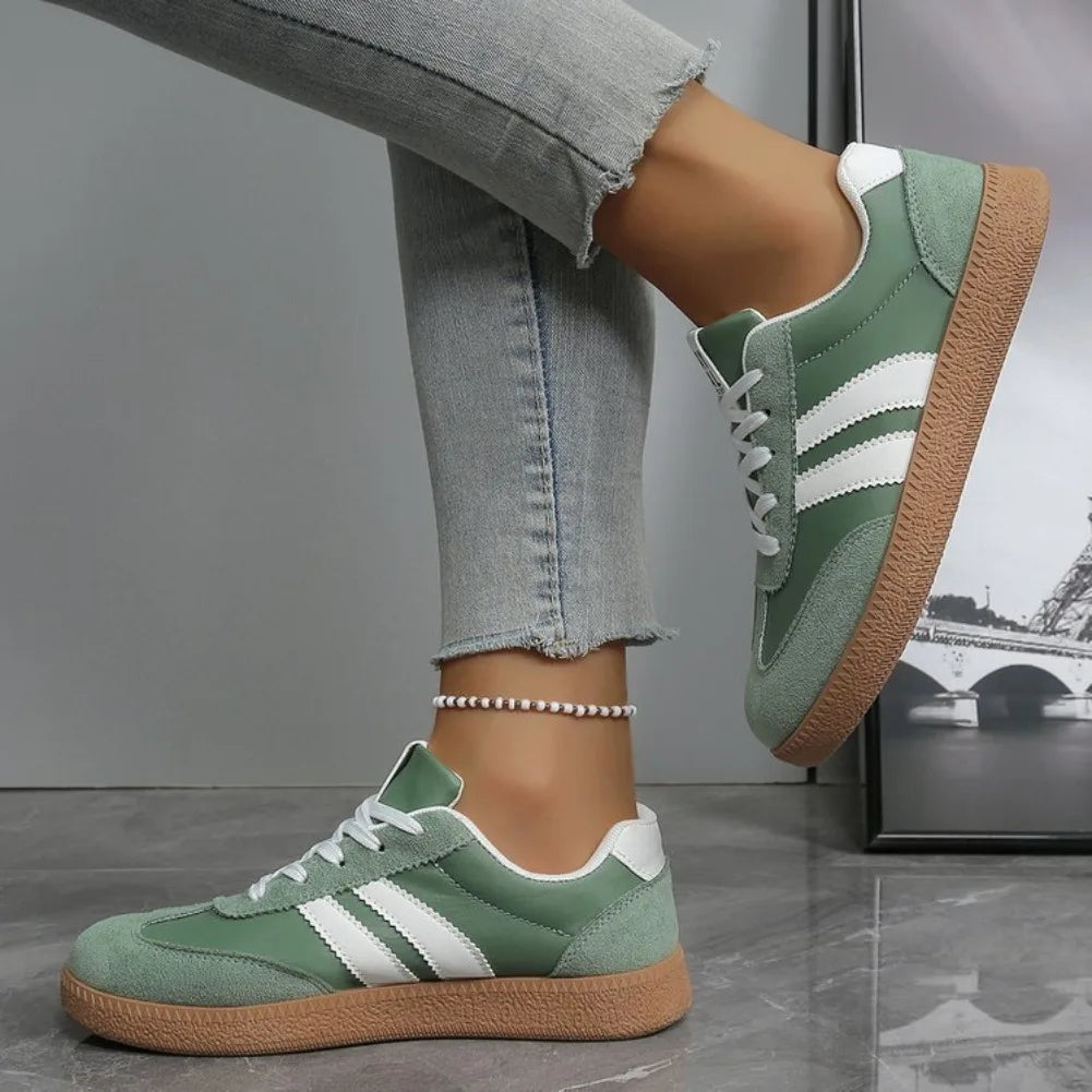 Fashion Striped Sport Sneakers