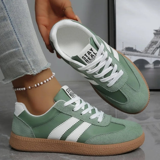 Fashion Striped Sport Sneakers