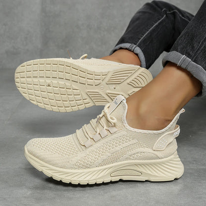 Breathable Woven Walking Sneakers