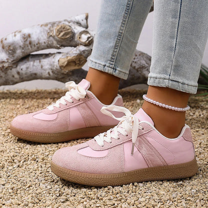 Faux Suede Thick Sole Shoes