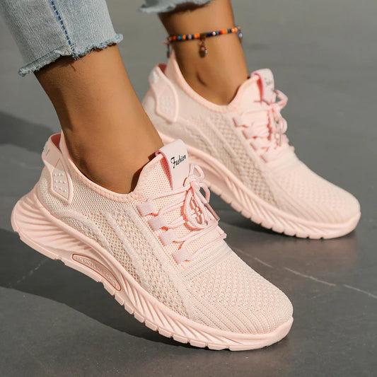Breathable Woven Walking Sneakers
