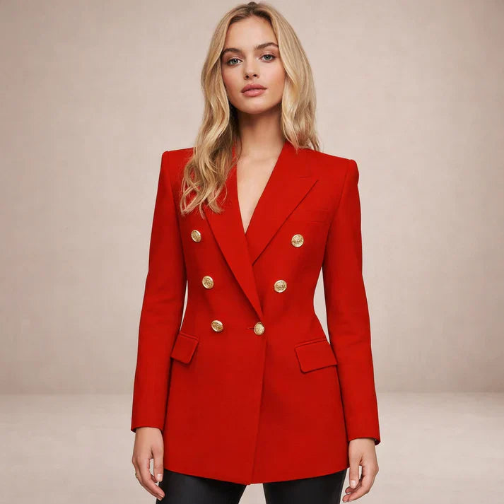 Sleek Double Breasted Blazer