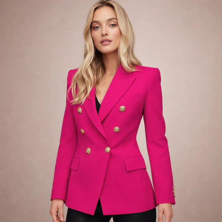 Sleek Double Breasted Blazer