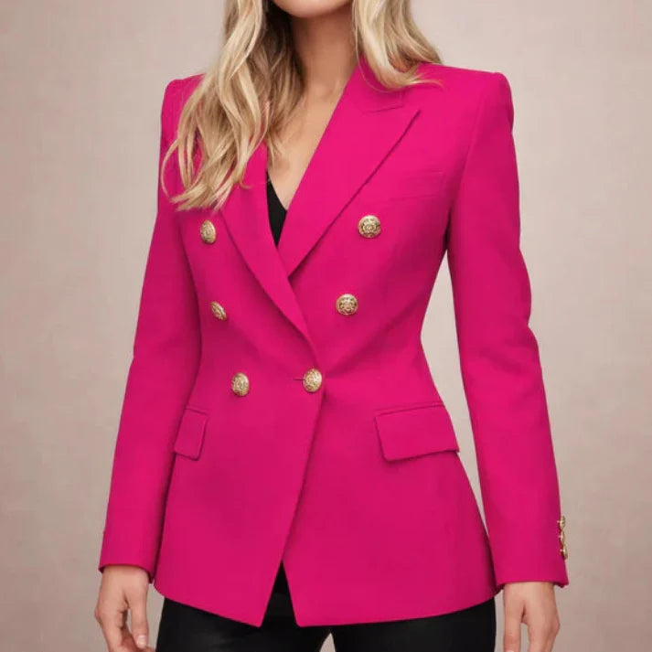 Sleek Double Breasted Blazer