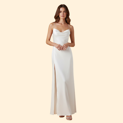 Chic Silk Maxi Dress