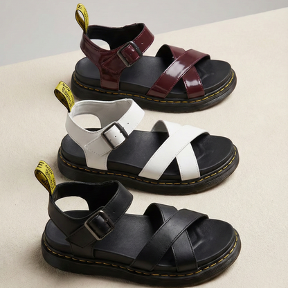 Comfy Platform Sandals Ankle Strap