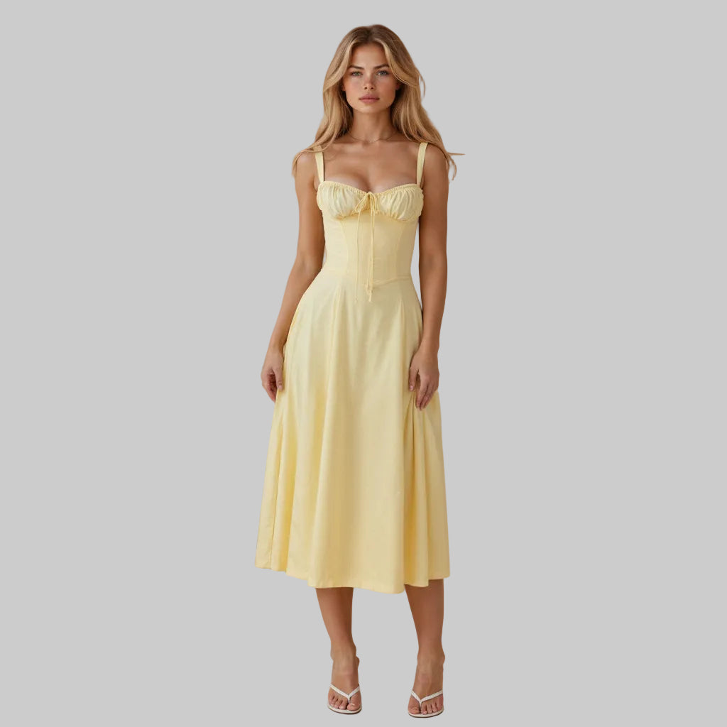 Sunny Midi Dress Split