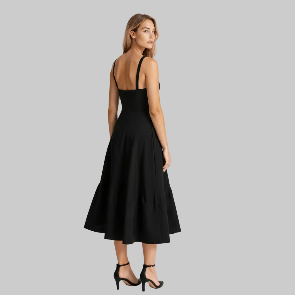 Sunny Midi Dress Split