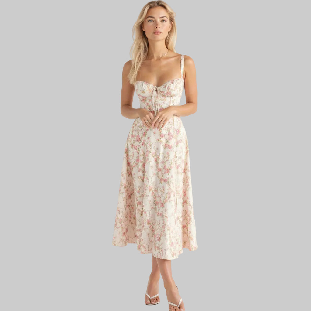 Sunny Midi Dress Split
