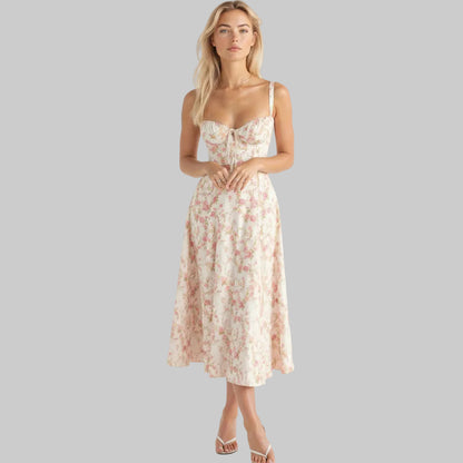Sunny Midi Dress Split