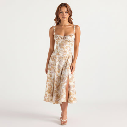 Sunny Midi Dress Split