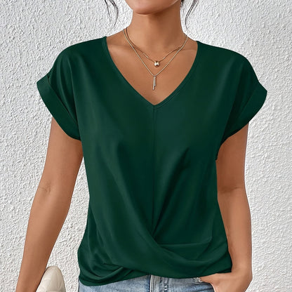 Soft T Shirt Twist Front