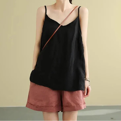 Breezy Tank Top Round Neck