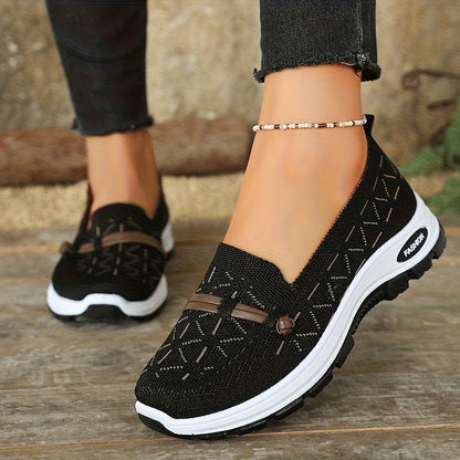Breathable Arch Support Slip On Sneakers