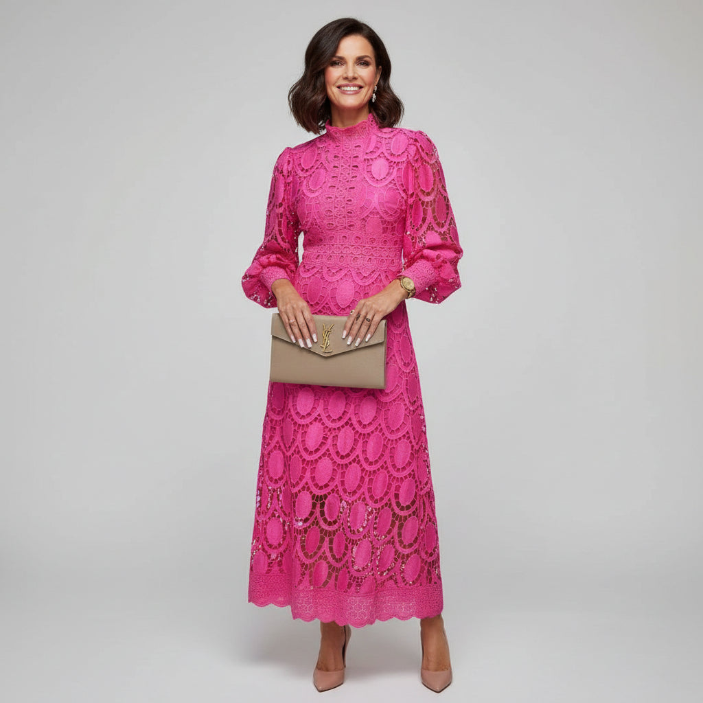 Timeless Lace Maxi Dress