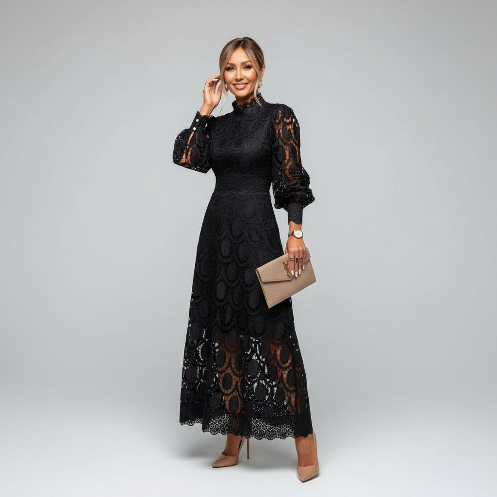 Timeless Lace Maxi Dress