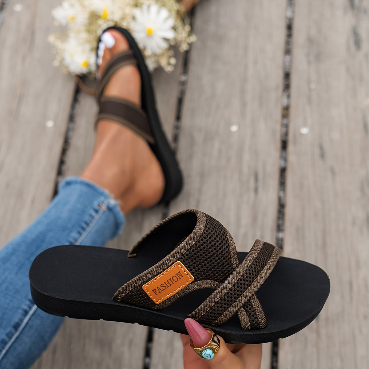 Sport Mesh Comfort Sandals