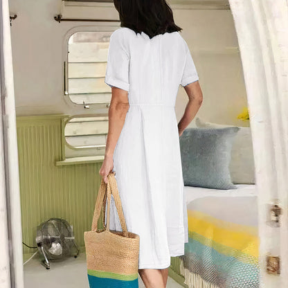 Airy Linen Summer Dress